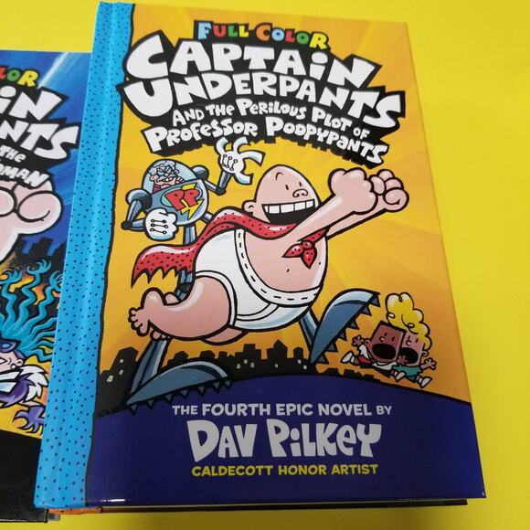 The adventures of Captain Underpants ( books are like new co - Picture 5 of 7